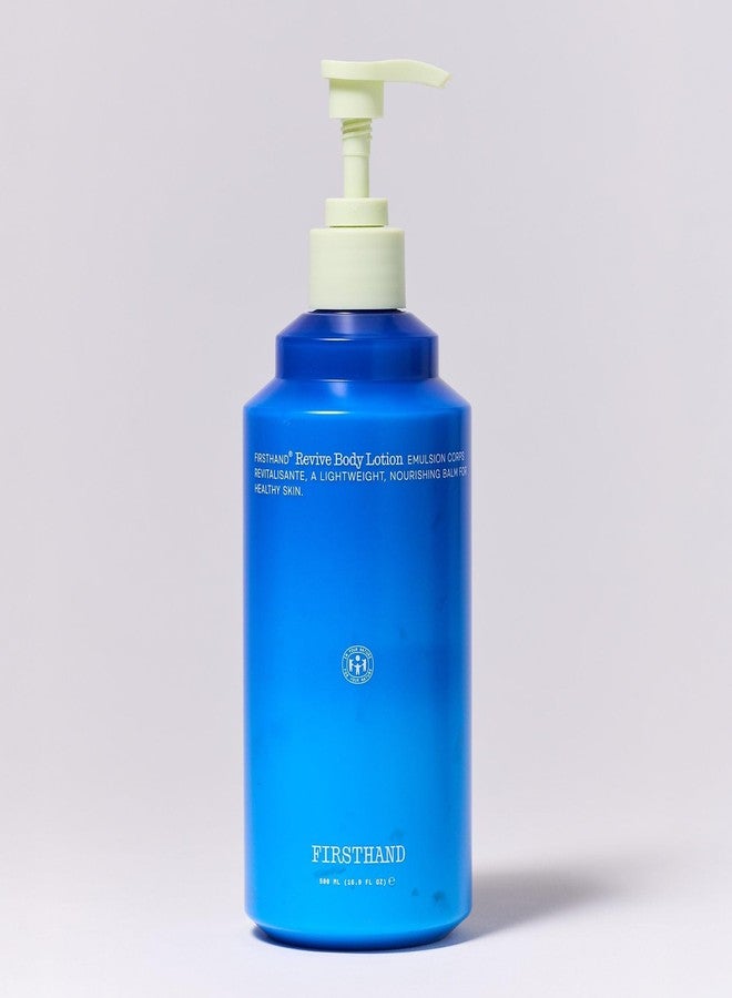 Firsthand Supply Revive Body Lotion – Non-Greasy, Moisturizing Body Lotion with Shea Butter, Niacinamide & Hyaluronic Acid – Fast-Absorbing Hydrating Body Moisturizer – Natural & Non-Toxic – 16.9 oz - Image 4